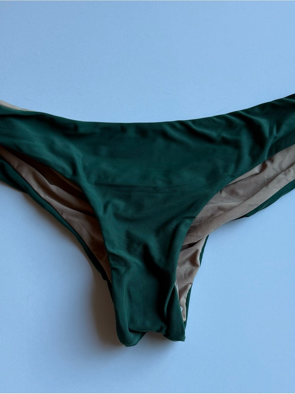 PQ Swim Women's Forest Green Bikini Bottom XS NWOT